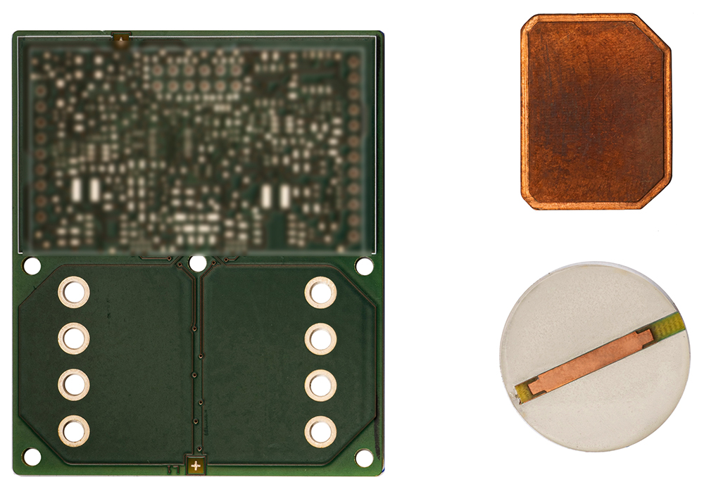 Embedded Copper Coin